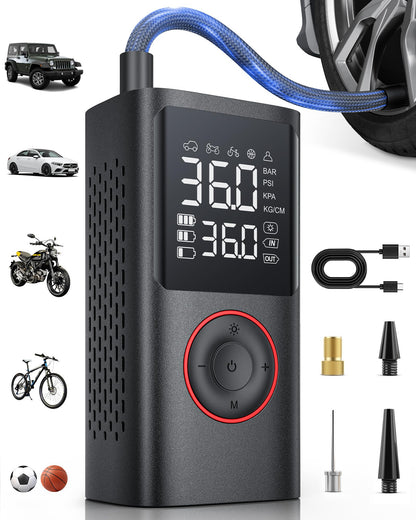 Driveelitecars 150 PSI Cordless Portable Air Compressor