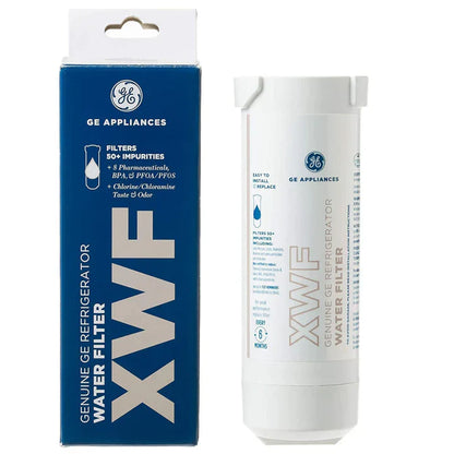 GE XWF Refrigerator Water Filter Replacement (No chip)