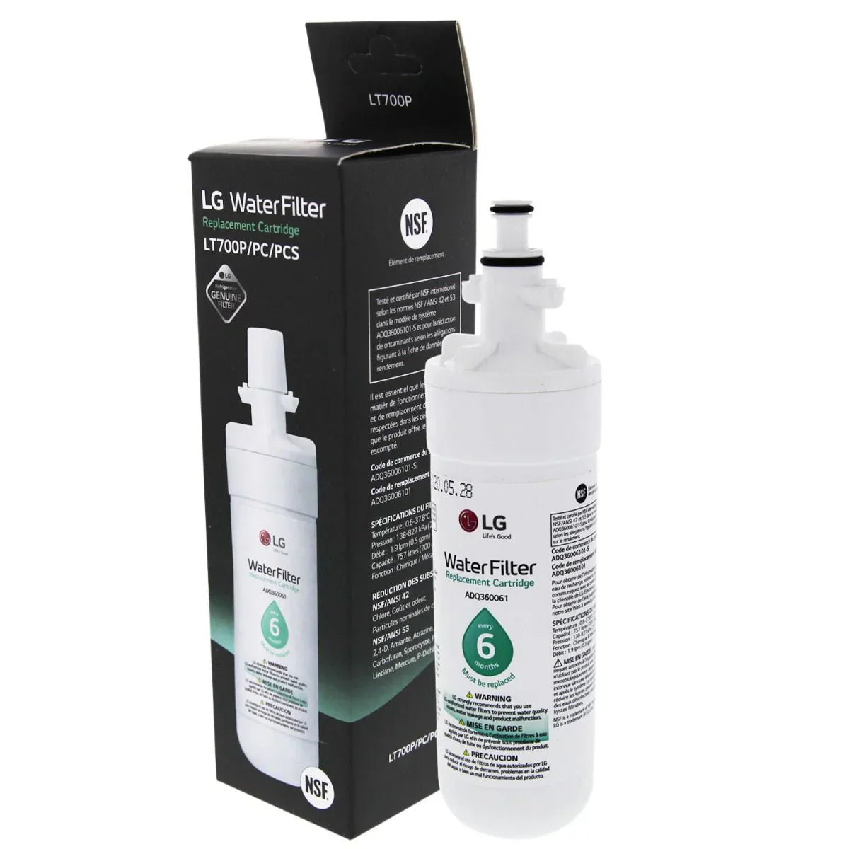 LG Lt700P Refrigerator Water Filter Replacement