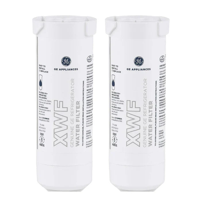 GE XWF Refrigerator Water Filter Replacement (No chip)