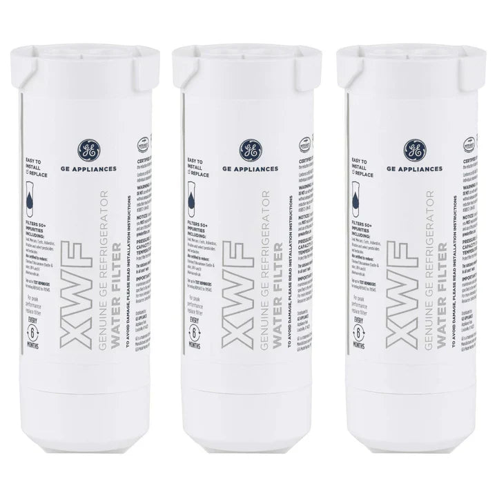 GE XWF Refrigerator Water Filter Replacement (No chip)